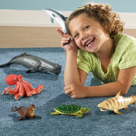 Jumbo Ocean Animals available from Play'n'Learn 
