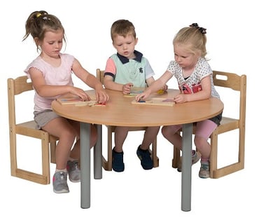 small table for kindergartens